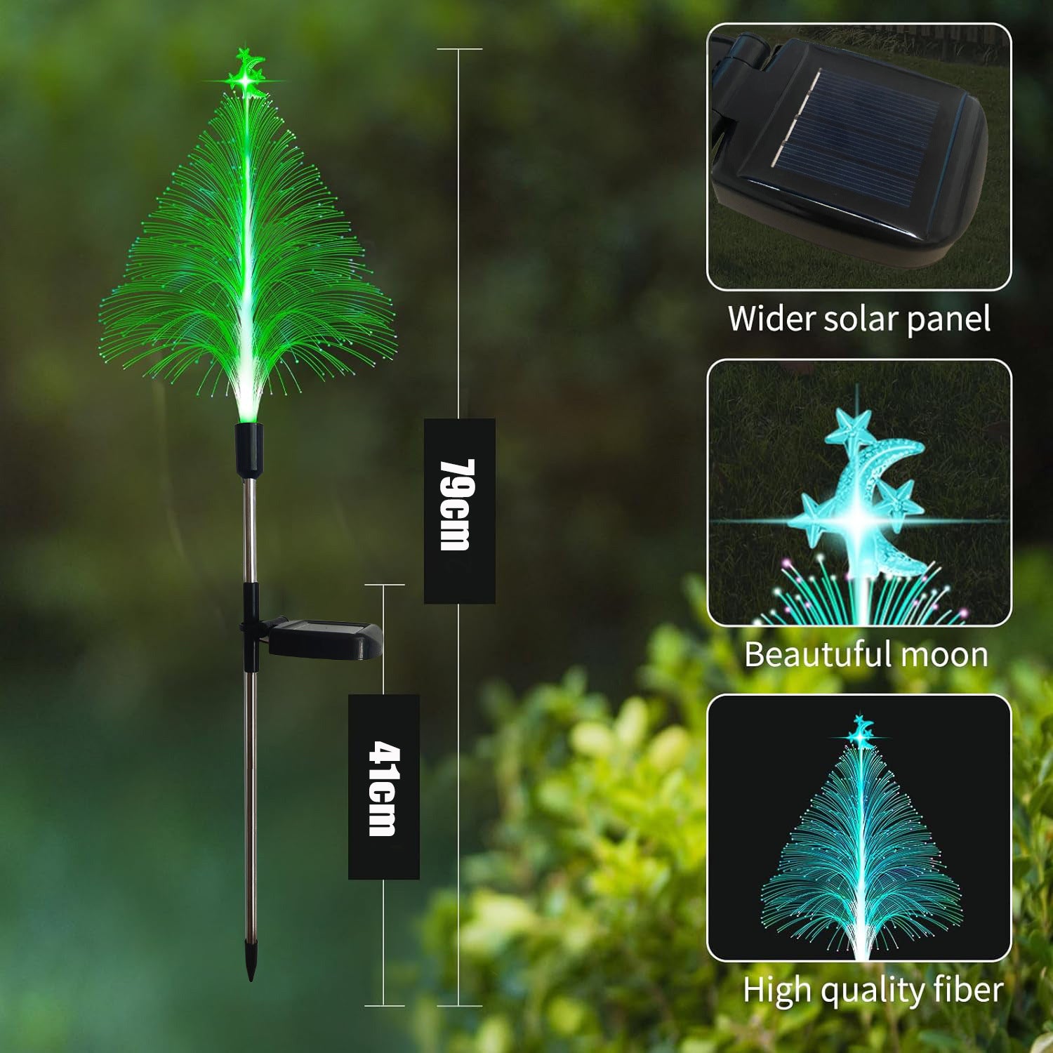 Solar Jellyfish Light - Outdoor Stainless Steel Decor