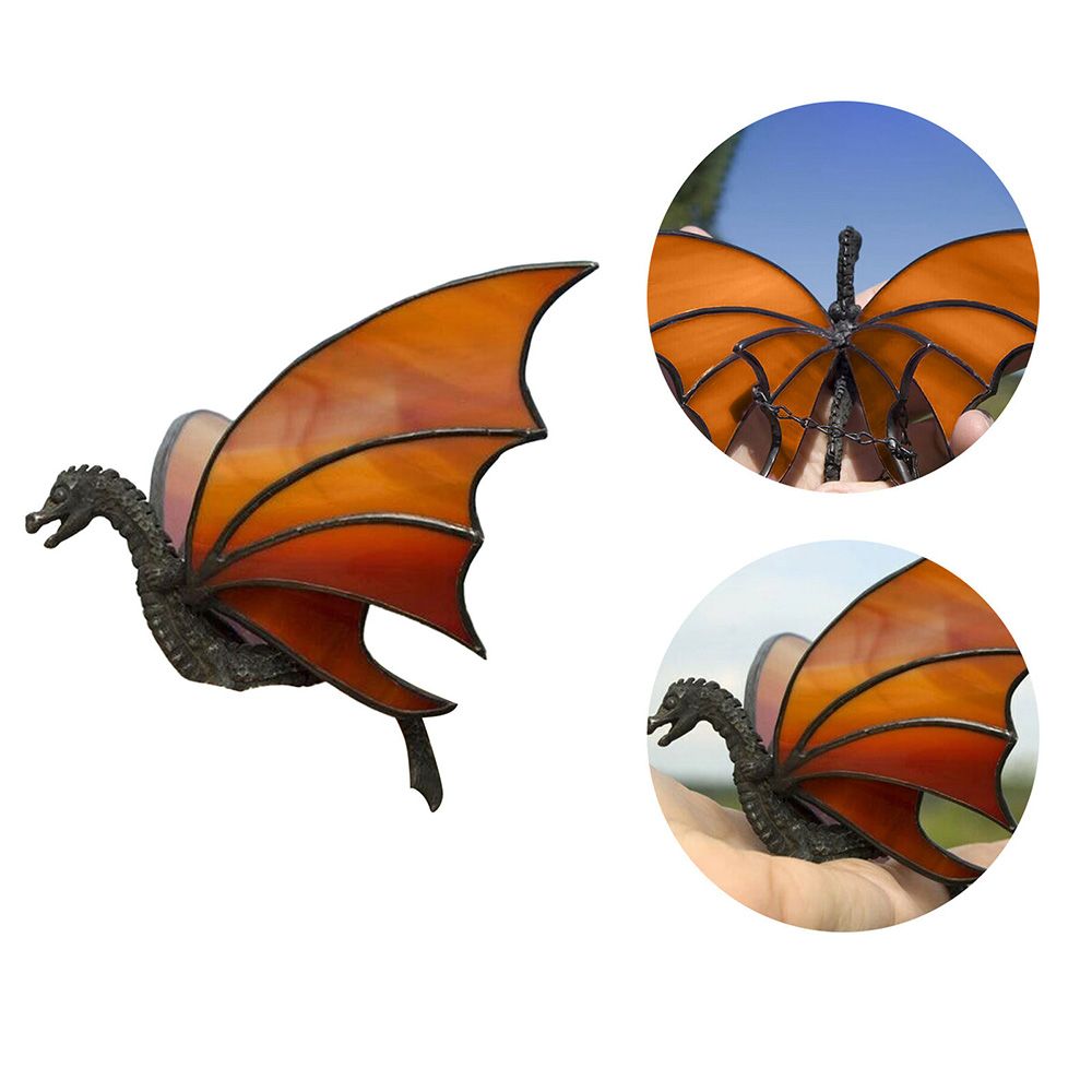 Creative Dragon Suncatcher Wind Chimes for Outdoor Decor