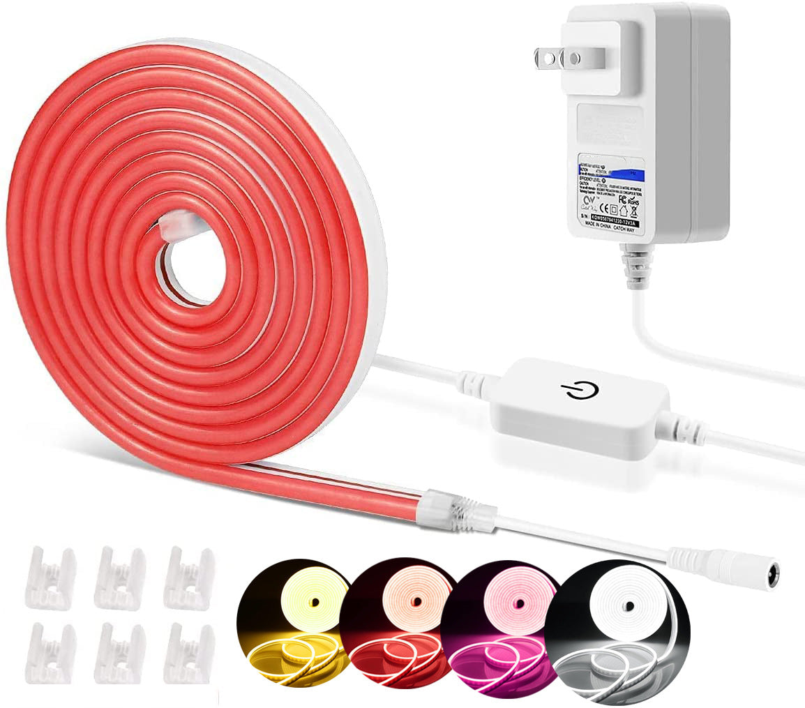 12V LED Flexible Neon Light Strip Outdoor Decor Set