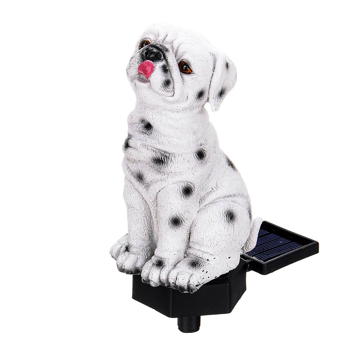 Solar LED Dog Garden Light - Outdoor Decor Sculpture