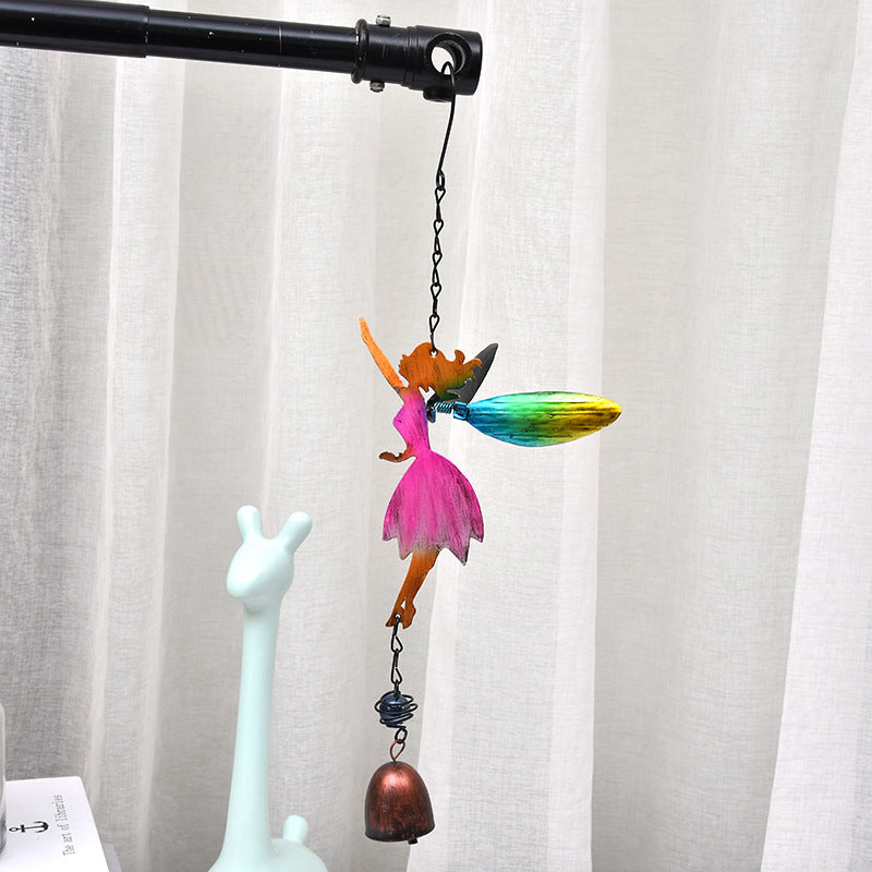 Fairy Angel Metal Wind Chimes for Outdoor Decor