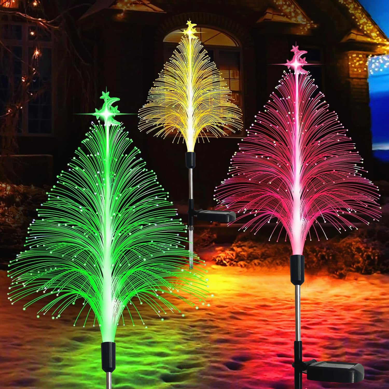 Solar Jellyfish Light - Outdoor Stainless Steel Decor