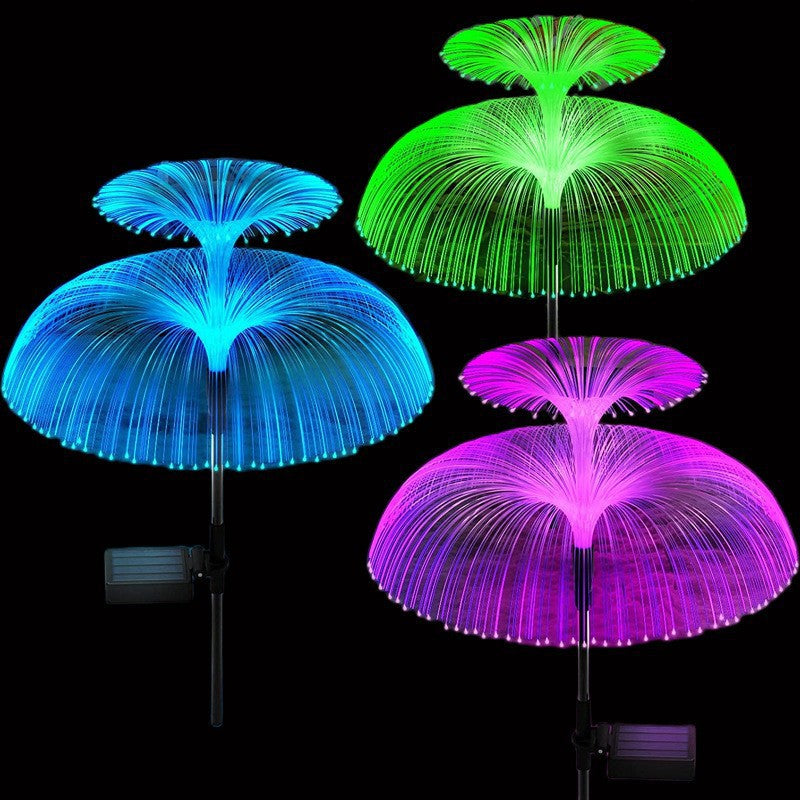 Solar Jellyfish Light - Outdoor Stainless Steel Decor