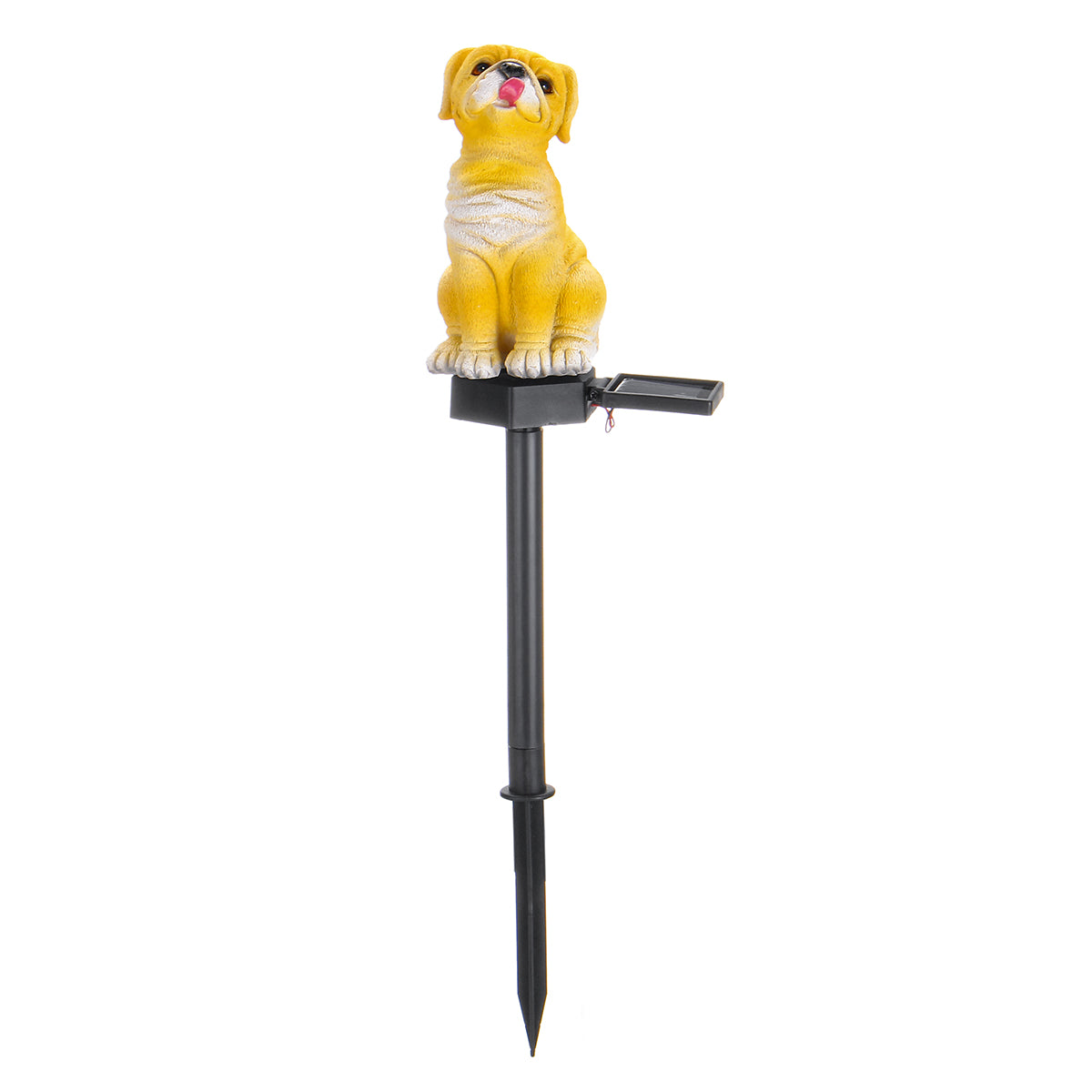 Solar LED Dog Garden Light - Outdoor Decor Sculpture