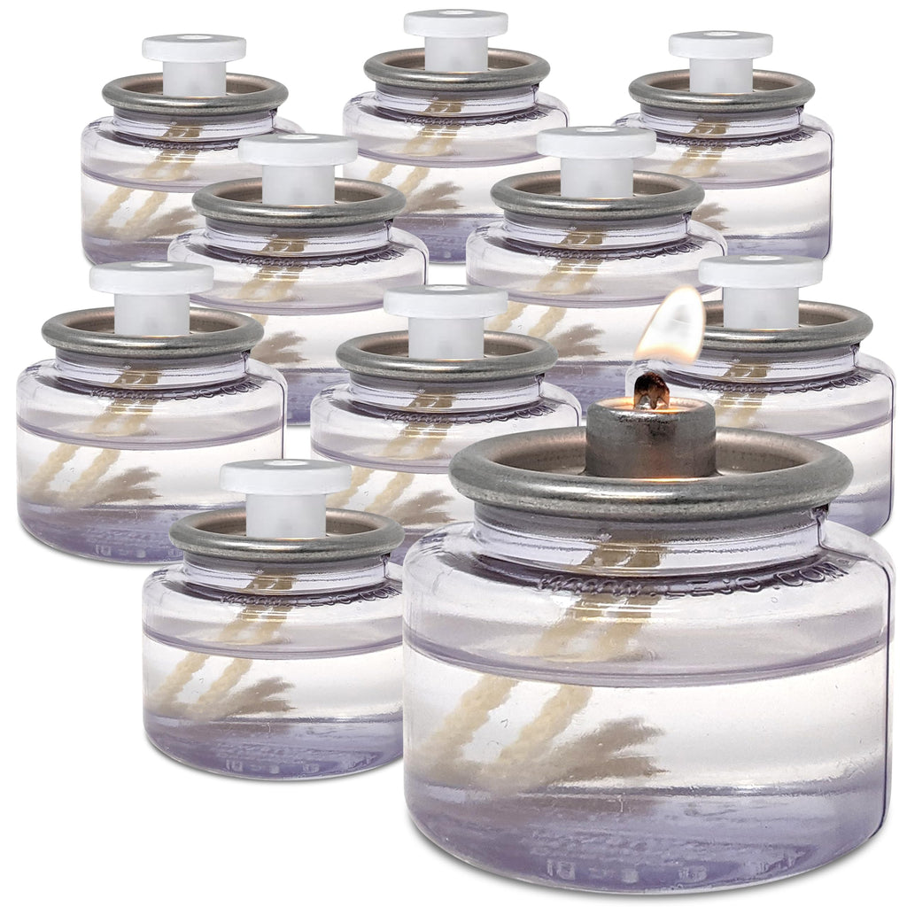 Hyoola Oil Candles - 8 Hour Liquid Candles - Disposable Liquid Paraffin Tea Lights - 180 Pack - for Restaurant Tables and Emergency Candles
