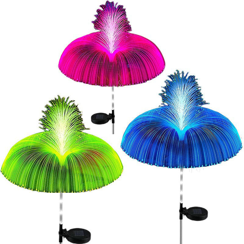 Solar Jellyfish Light - Outdoor Stainless Steel Decor