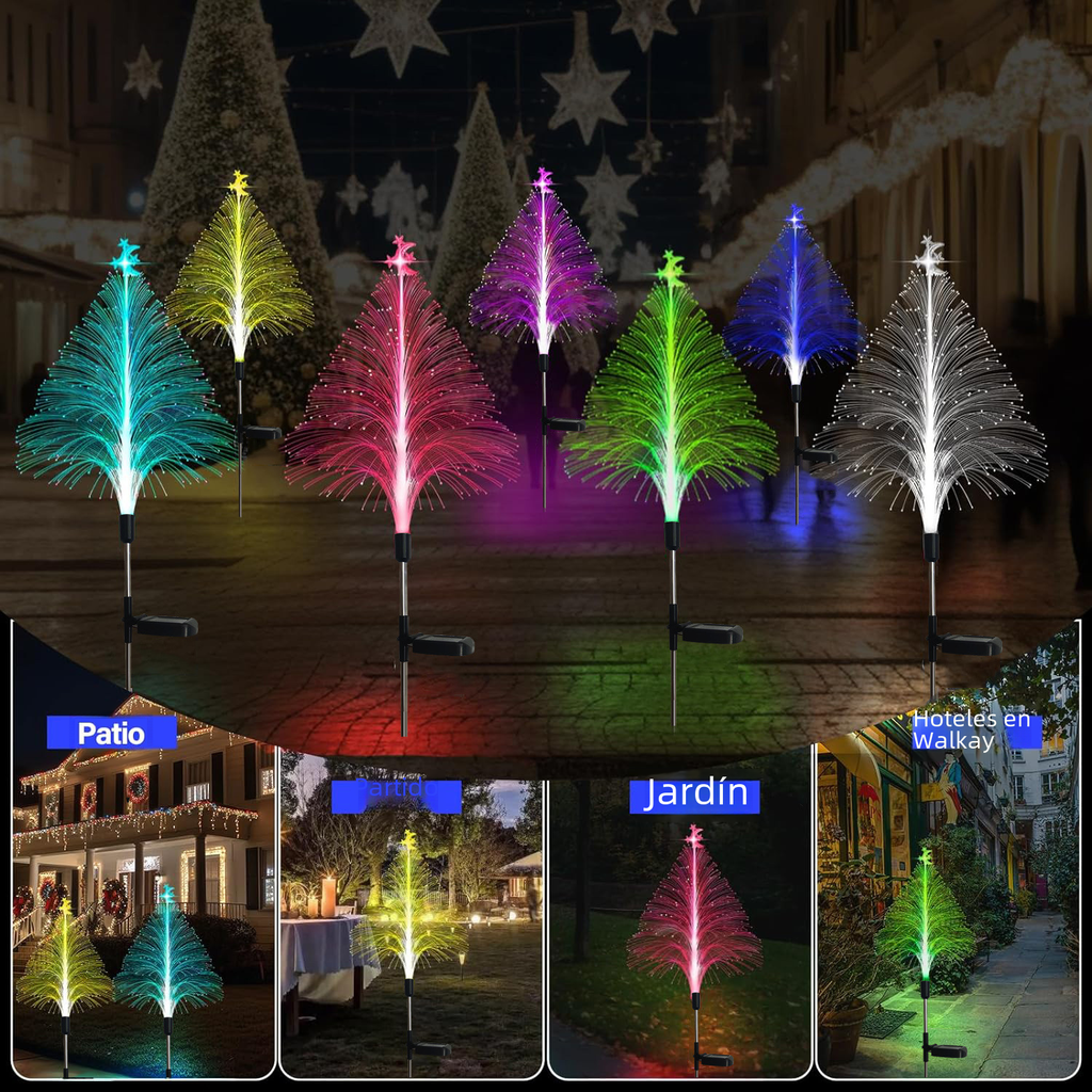 Solar Jellyfish Light - Outdoor Stainless Steel Decor