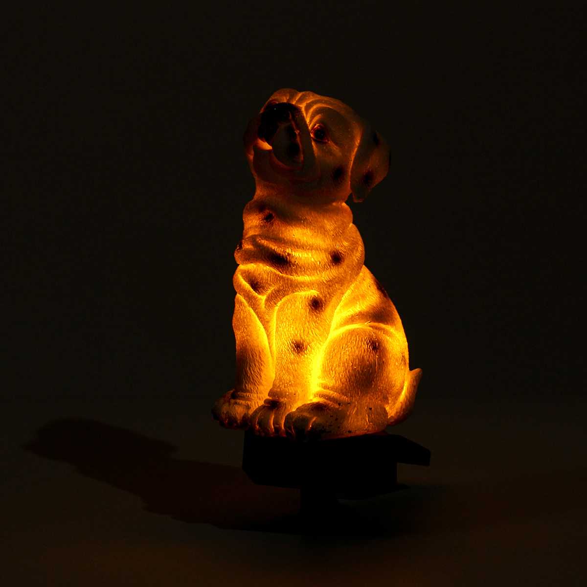 Solar LED Dog Garden Light - Outdoor Decor Sculpture
