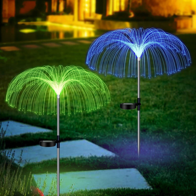 Solar Jellyfish Light - Outdoor Stainless Steel Decor