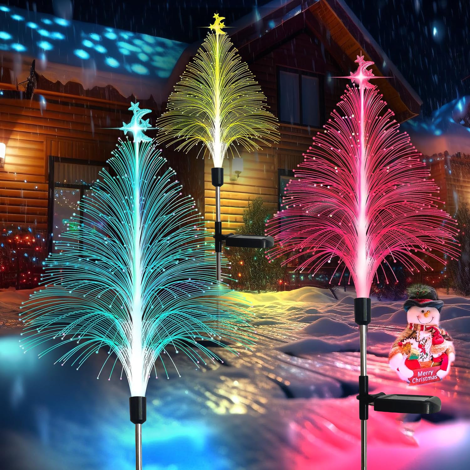 Solar Jellyfish Light - Outdoor Stainless Steel Decor
