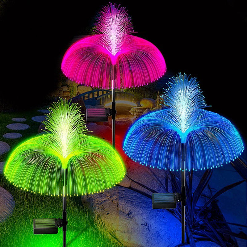 Solar Jellyfish Light - Outdoor Stainless Steel Decor