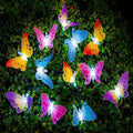 12LED Solar Butterfly String Lights for Outdoor Decor
