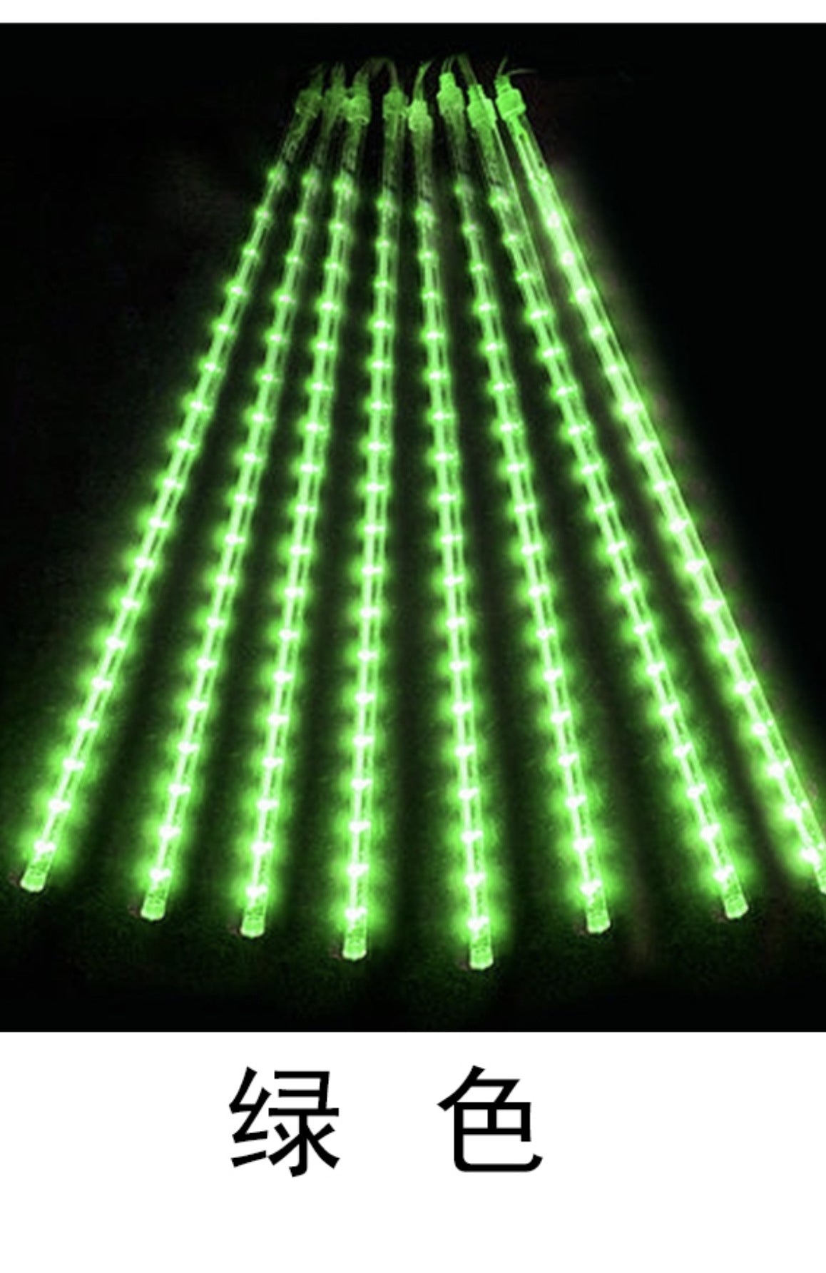 LED Meteor Shower String Lights for Outdoor Decor