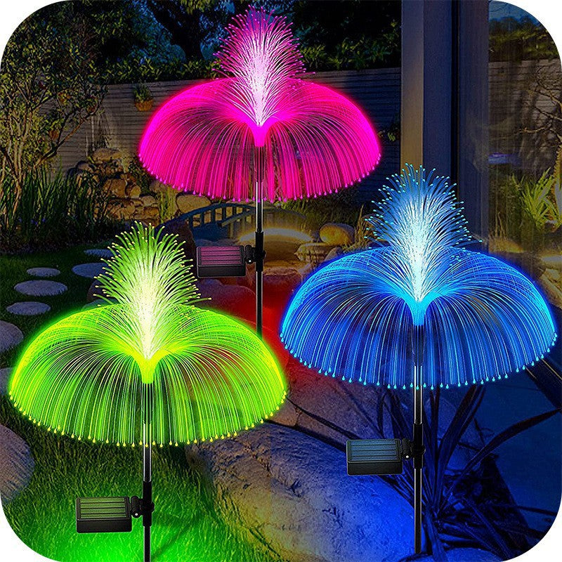 Solar Jellyfish Light - Outdoor Stainless Steel Decor